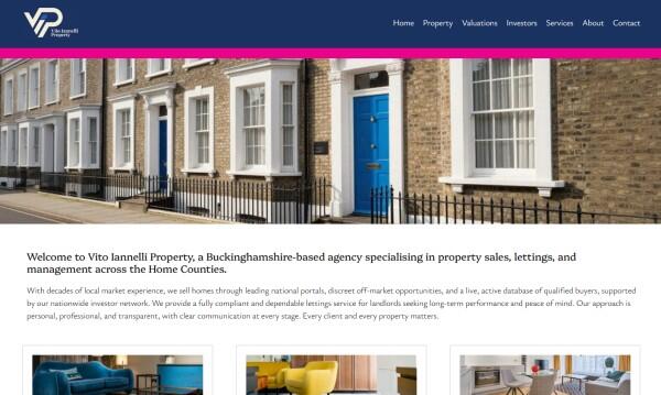 Vito Iannelli Property Homepage