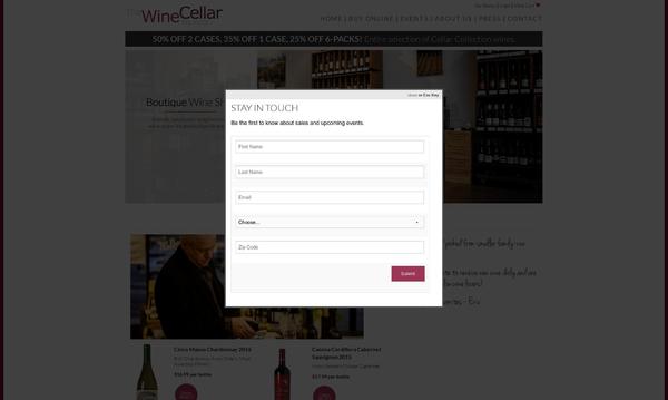 The Wine Cellar Rye Ridge Homepage